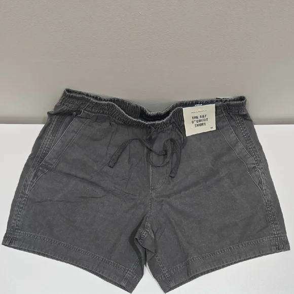 Abercrombie & Fitch Athletic Shorts - Charcoal **NWT** - Picture 7 of 16